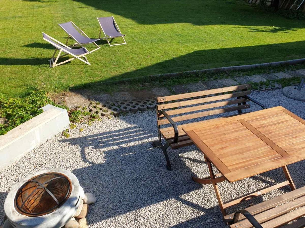Huge Bbq Garden 2, Spacious Flat, Ac, Free Parking 2 Lublaň Exteriér fotografie