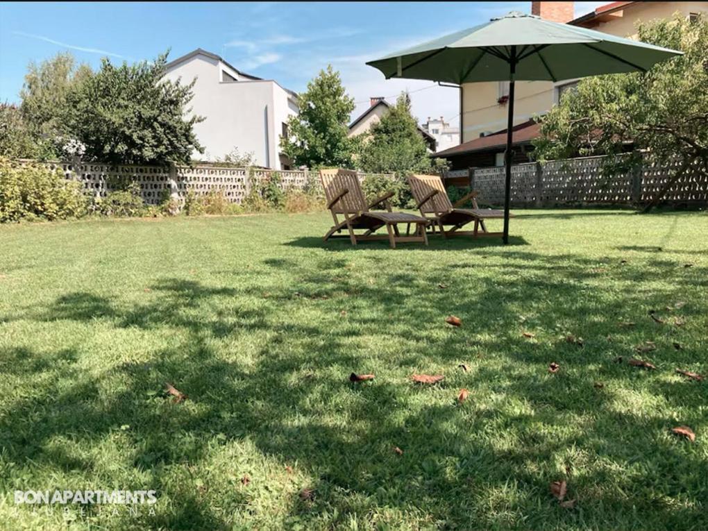 Huge Bbq Garden 2, Spacious Flat, Ac, Free Parking 2 Lublaň Exteriér fotografie