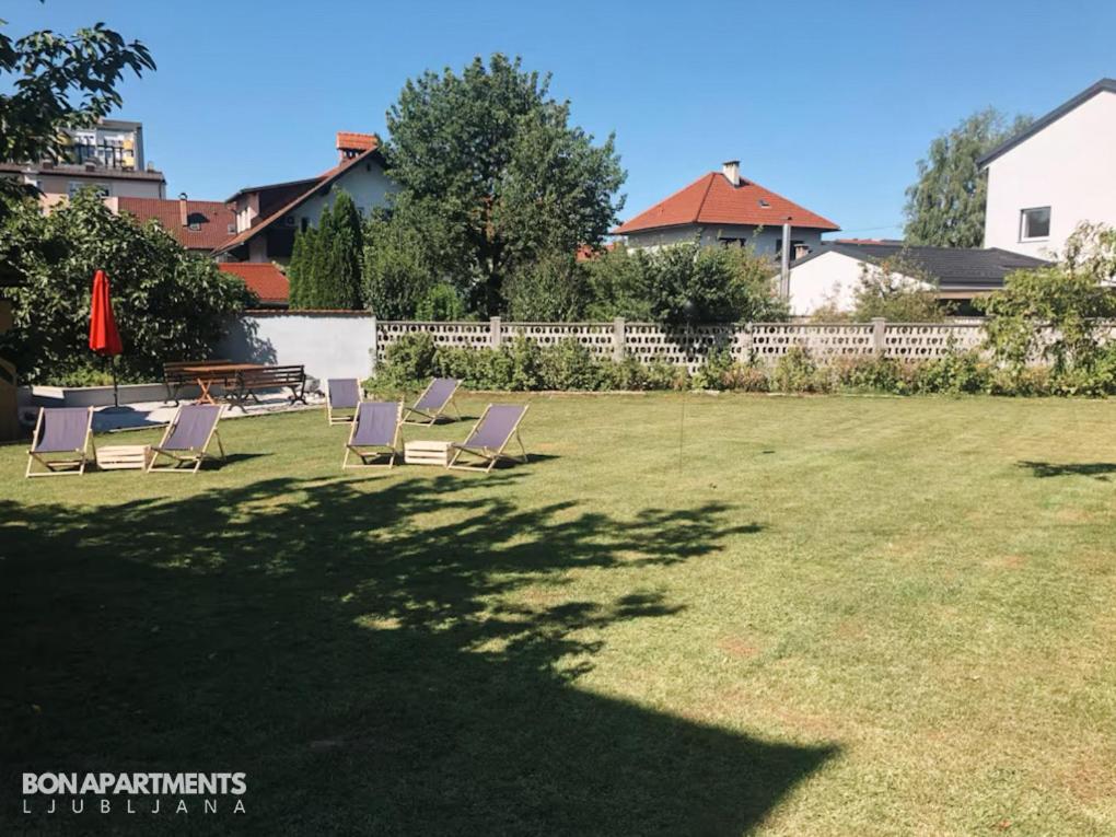 Huge Bbq Garden 2, Spacious Flat, Ac, Free Parking 2 Lublaň Exteriér fotografie